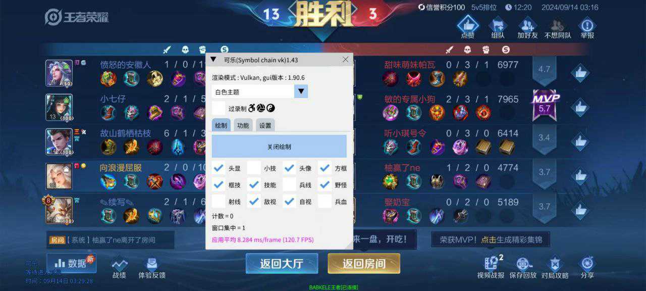 王者荣耀《九天玄鸟》外挂